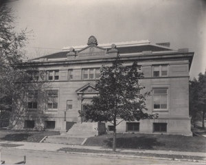 Carnegie Library circa 1905.